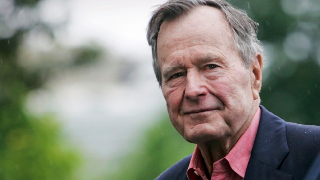 Former President George H.W. Bush is being treated in a Houston hospital's intensive care unit and 