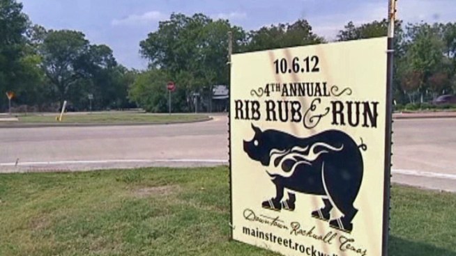 The City of Rockwall passed an ordinance banning free-standing signs and banners on non-profit and church properties.