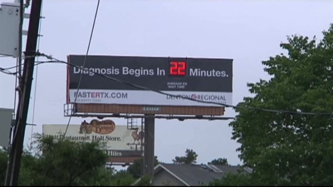 Technology is helping North Texans avoid long waiting lines at the emergency room.