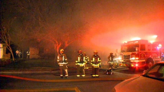 An early morning fire forced a dying man out of his home on Thursday.