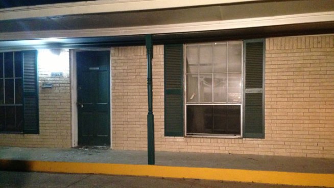 Irving emergency crews saved a man from his burning bed early Thursday morning.