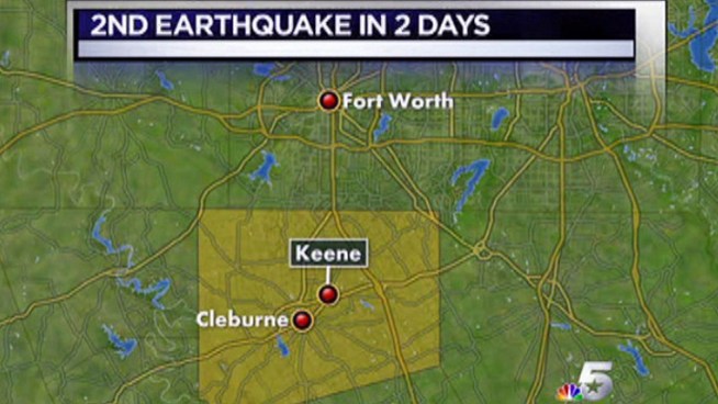 Thousands experience earthquake in Johnson County.  The second quake in less than a week.