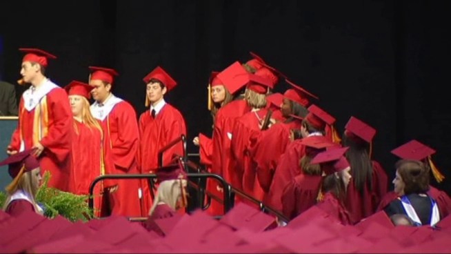 Hundreds walked across the stage for high school graduation Saturday.  But a notable few in Fort Worth did not after a senior prank got out of hand.
