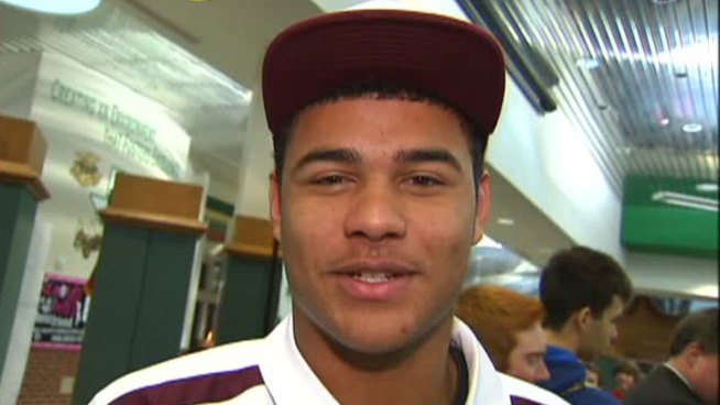 Kenny Hill, from Southlake Carroll High School, signed a letter of intent Wednesday saying he'll play football for the Texas A&M Aggies.