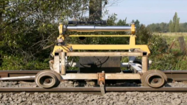 The 2-foot-long device was stolen from a truck in <a title=