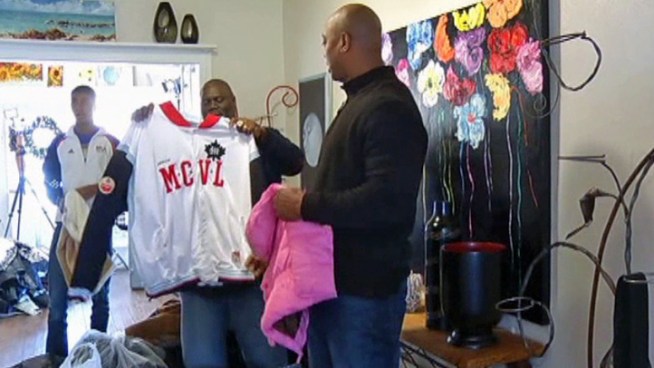 North Texans have given hundreds of winter coats to Hurricane Sandy victims in the northeast.
