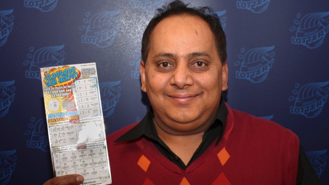 Urooj Khan, 46, won $424,449.60 in Illinois Lottery but grew ill shortly after collecting his winnings. Phil Rogers reports.
