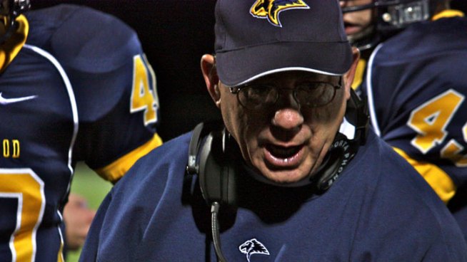 Prestonwood Christian Academy says one of its football coaches died after practice Monday.