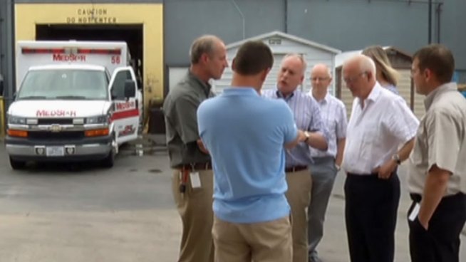 Fort Worth's MedStar Emergency Medical Services played host to a group from a British ambulance service in North Texas to learn how to improves its systems.