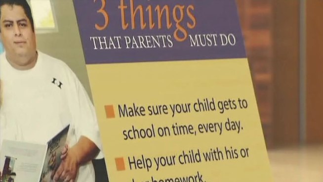 The Dallas Independent School District is reaching out to parents with three things they must do to help the district improve in the 2012-2013 school year.