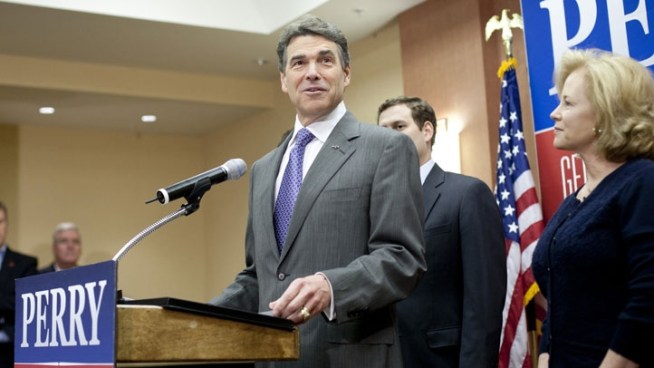 Texas Governor Rick Perry announces he is out of the race for the GOP presidential nomination.