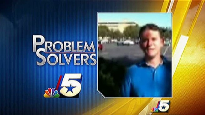 A University of Texas at Arlington student said his car was ticketed because his parking sticker was in the wrong spot.