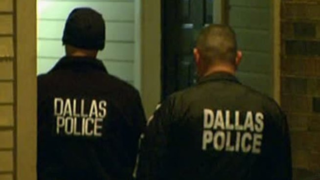 Dallas police are searching for the shooter who killed one man and wounded three others, just hours after a neighborhood Halloween party.