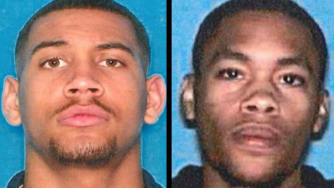 Police say they arrested Daniel Ramsour and Raymond Washington in Beaumont. The pair are accused of shooting Andre Currier in the parking lot of a Walmart in Frisco.