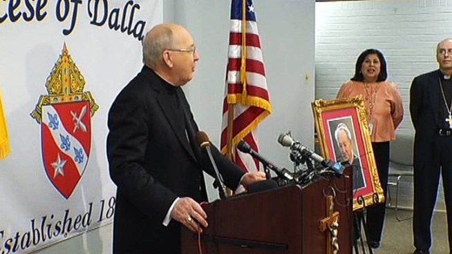 The Diocese of Dallas and some North Texas church-goers react to the election of a new pope in Vatican City.