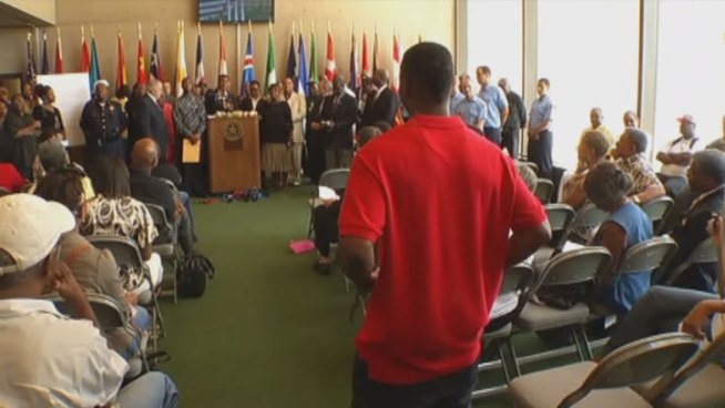 Dallas councilman Dwaine Caraway renewed his 