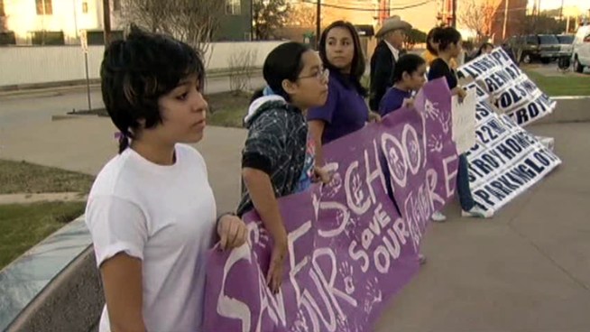 Students, parents and teachers are pleading with the school board to save their schools.