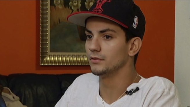 21-year-old Lukas Dacruz is paralyzed after being shot in the back while he was celebrating his birthday.