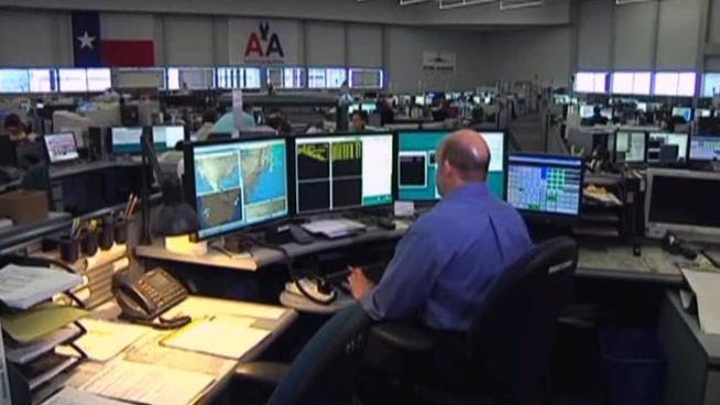 A team of logistics experts for American Airlines is deciding how to juggle flights to avoid the hurricane.