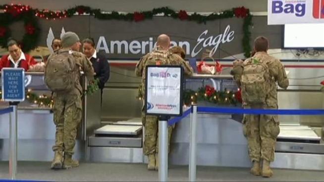 The only two flights from DFW to Fayetteville, North Carolina are being cancelled, causing many problems for members of the military