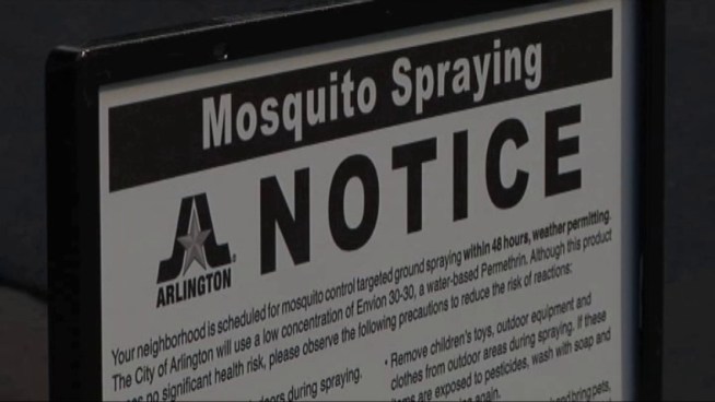 No one in Arlington has died from the West Nile Virus, but the city has detected enough mosquitoes carrying the disease that they are stepping in and starting to spray.