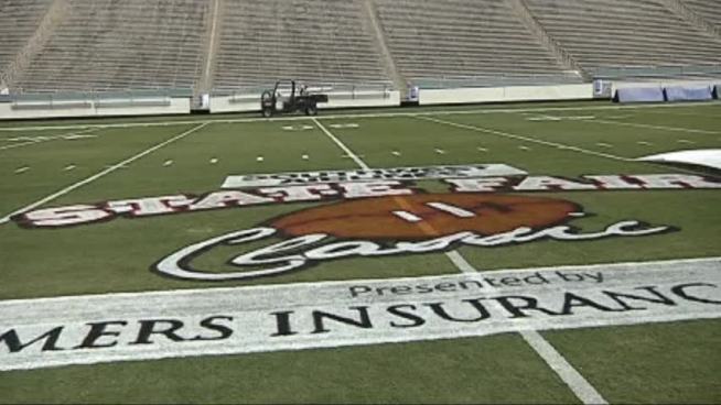 Organizers at the Cotton Bowl are preparing for the State Fair classic.