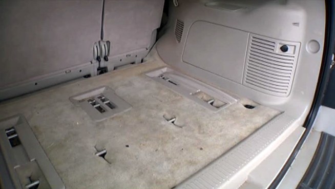 Dallas police say third-row seats were stolen from nearly 12 GM sport utility vehicles over the weekend.