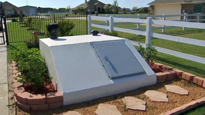 A Tarrant County program reimburses homeowners for half the cost of a storm shelter.