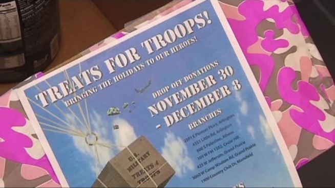 Texas Trust Credit Union's Youth Advisory Council is collecting donations and sending them to service members in Afghanistan.