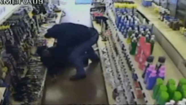 Dallas police have released graphic video of a store clerk being beaten with multiple hammers in hopes that someone may recognize the robber.