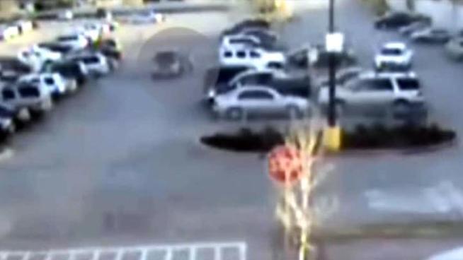 Police on Friday released surveillance video of a 76-year-old woman being run over during a drive-by purse-snatching.