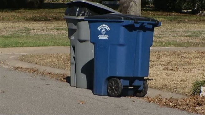 Neighbors debate between alley and curbside trash collection.