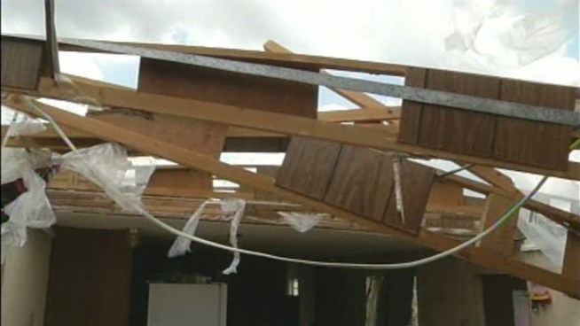 The National Weather Service today confirmed seven tornadoes occured in yesterday's storms, which ripped through North and Central Texas.