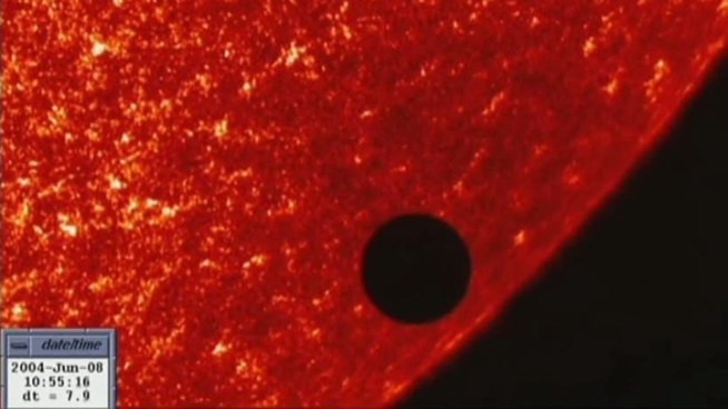 People in North Texas and across the country headed outside to watch the planet Venus pass the sun.