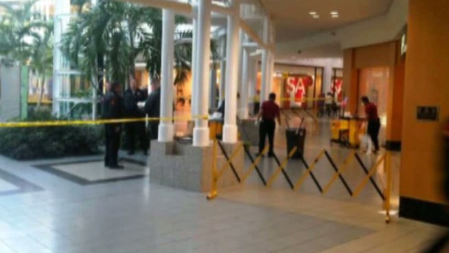 Lewisville police said a man fatally shot himself at Vista Ridge Mall while security were escorting him out of the mall following an argument with a woman.