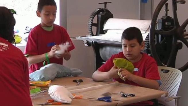 Most students are spending this week thinking about everything except the classroom but that isn't the case for every student across the metroplex.