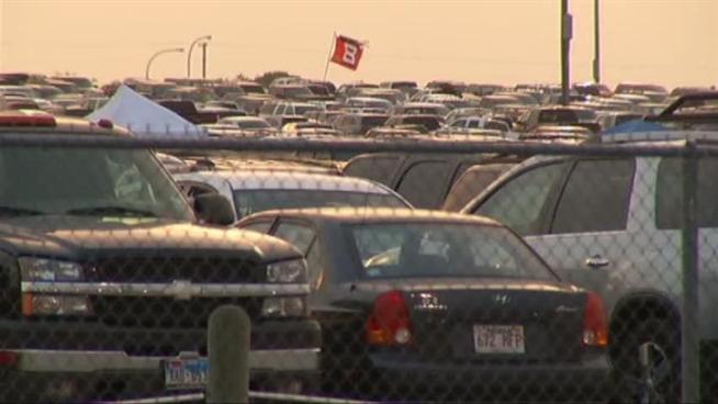 The first night NASCAR race at Texas Motor Speedway Saturday drew quite a crowd sure to create traffic congestion in the area after the race.