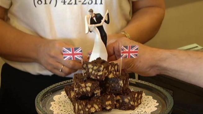 A local British grocer is sharing the recipe for Prince William's groom's cake. <a href=