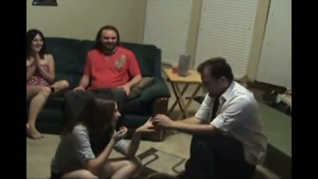 A local couple's engagement has more than 500,000 views on YouTube.