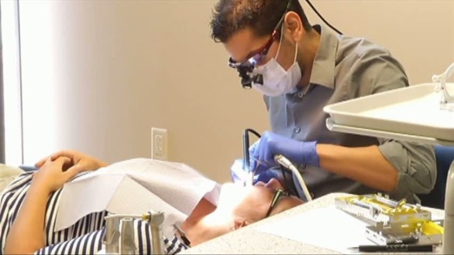 It's anything but the same old drill at this Fort Worth dentist's office, where Dr. Clint Herzog offers beer or wine with treatment.