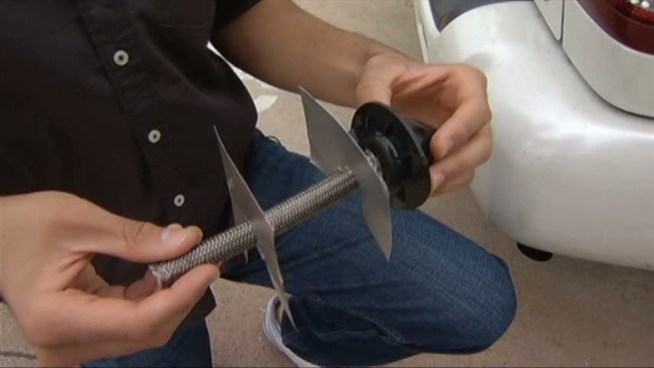 A North Texas student has won an award from the Environmental Protection Agency for his invention, which cleans up car exhaust that would normally pollute the air.