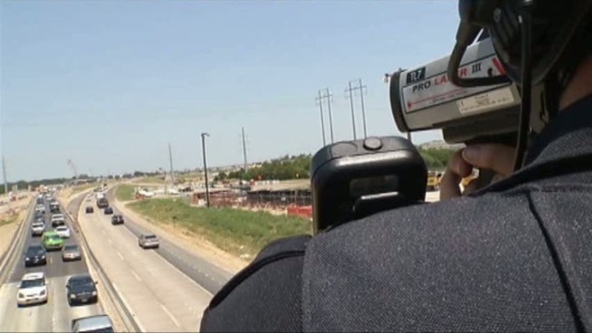 Grapevine police are cracking down on drivers who ignore the recently reduced speed limit in the DFW connector construction zone.