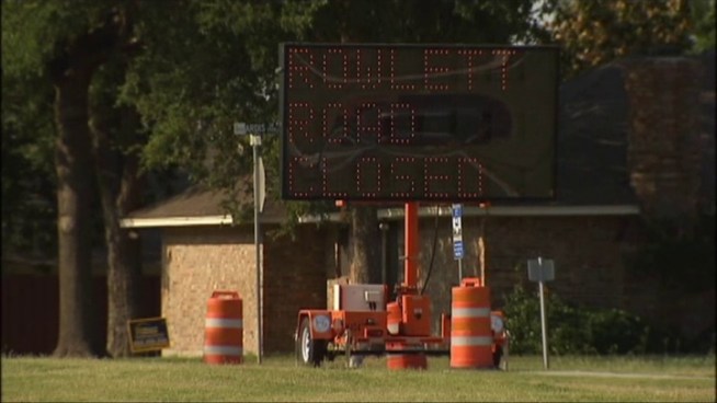Getting the DART Blue Line to Rowlett will mean closing down Rowlett Road 24 hours a day for a full week.