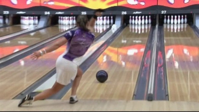 Crews were working around the clock Wednesday to build the lanes of the 2011 Bowling U.S. Women's Open Finals.
