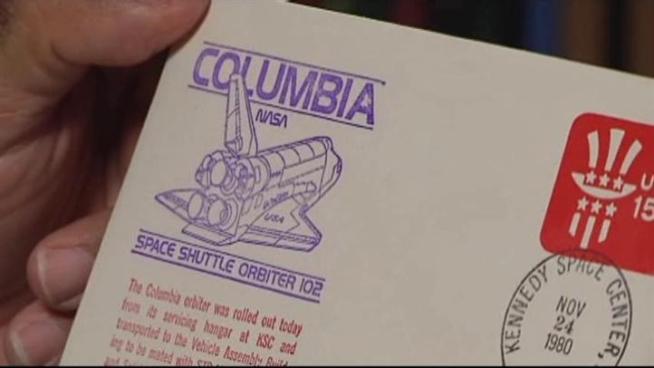 Director of the University of North Texas Astronomy program, Ron Diulio has a shuttle memorabilia collection that he says is probably the largest on the planet. 