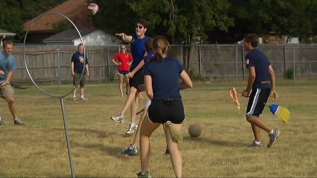 Once only seen on page or screen, Quidditch is now a real-life sport that's attempting to gain UIL approval.