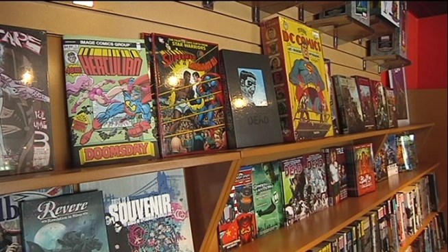 The 11-year-old store is home to super heroes and pop-culture and will get you excited about your childhood again.
