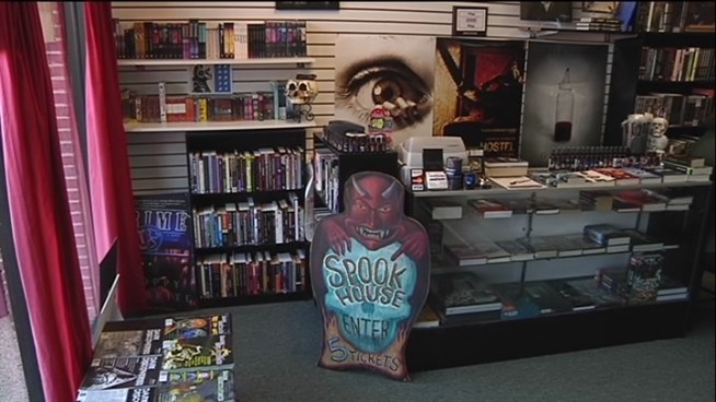 If you're looking for a place specializing in what's spooky, Eerie Books & Collectibles is the store for you.