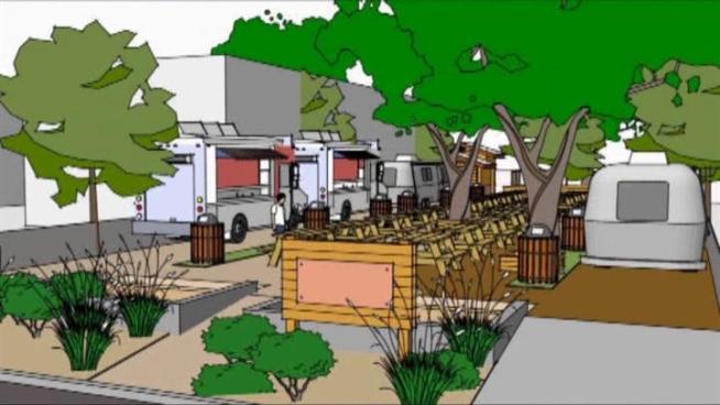 Food trucks are coming to a location near Montgomery Plaza Shopping Center in Fort Worth.