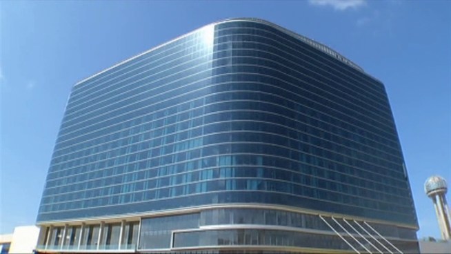 The Omni Dallas Hotel is well on its way to being finished ahead of schedule.